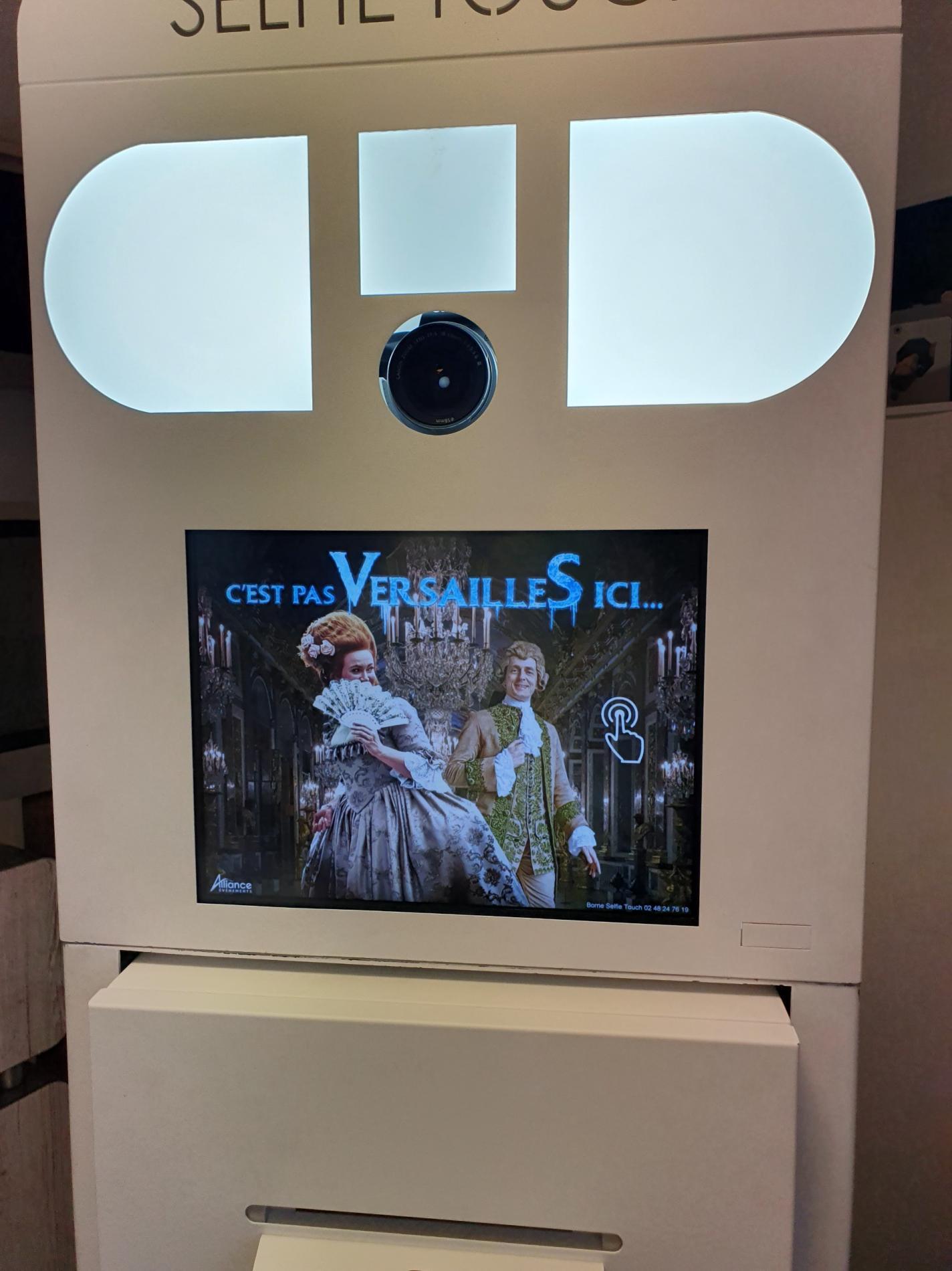 BORNE MOBILE PHOTOBOOTH SELFIE TOUCH